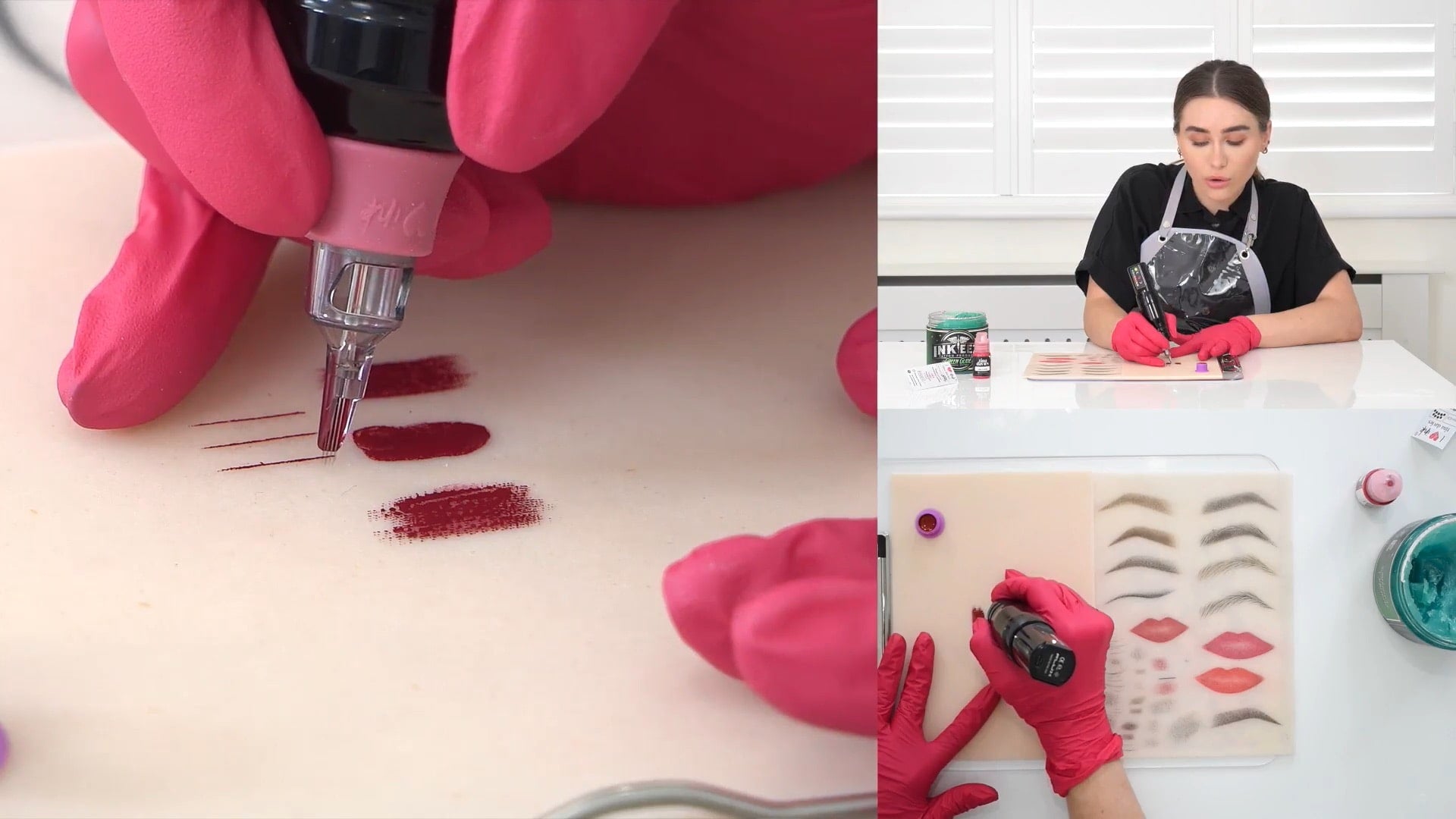 Jasmine Diebelius Lip Magic Lip Blushing Online Course on The Collective Tina Davies Professional