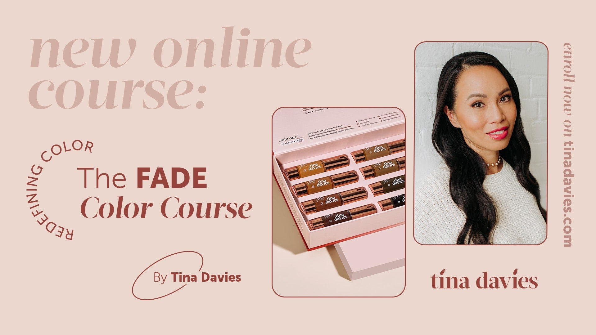 Tina Davies Redefining Color: The FADE Color Course Trailer