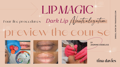 Jasmine Diebelius Lip Magic: Dark Lip Neutralization Online Lip Blushing Course - The Collective by Tina Davies