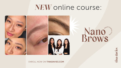 Beauté Academy Nano Brows Online Training Course on The Collective by Tina Davies Professional