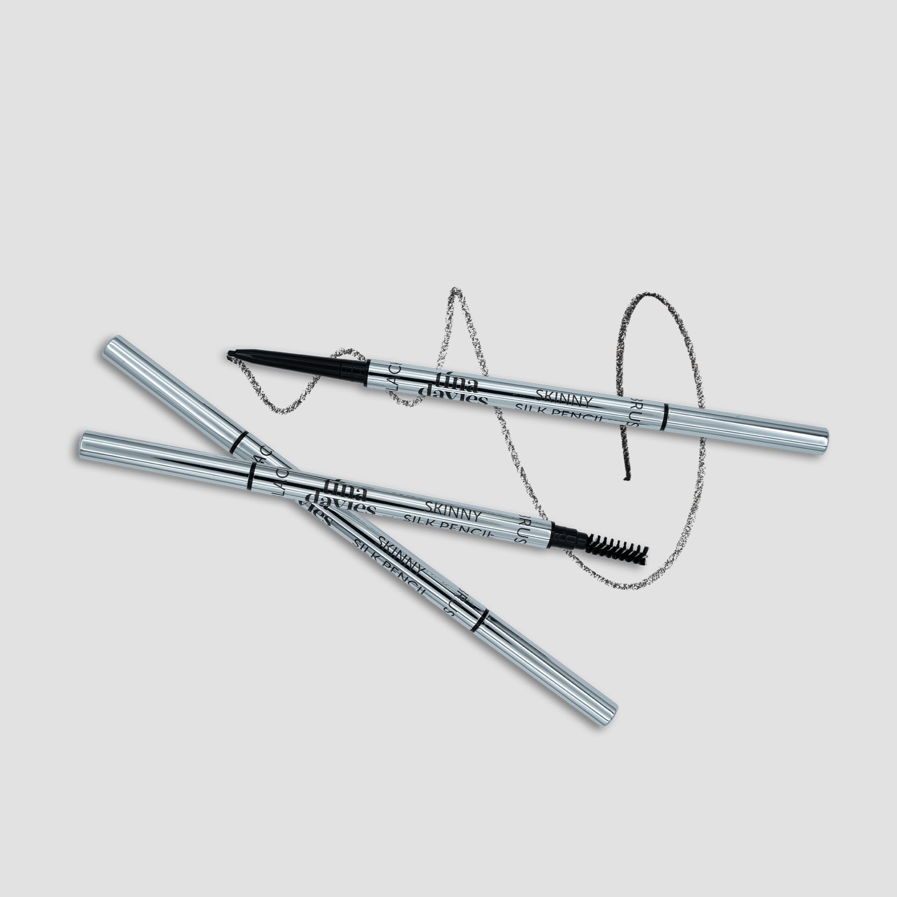 Skinny Silk Pencil for Brow Mapping and Pre-Drawing Eyeliner - Tina Davies Professional