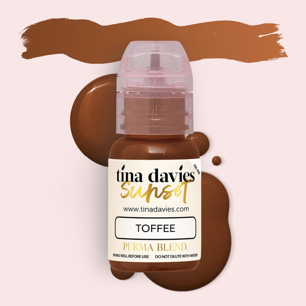 Tina Davies Sunset Brow Pigments - Warm Red-to-Brown Shades for