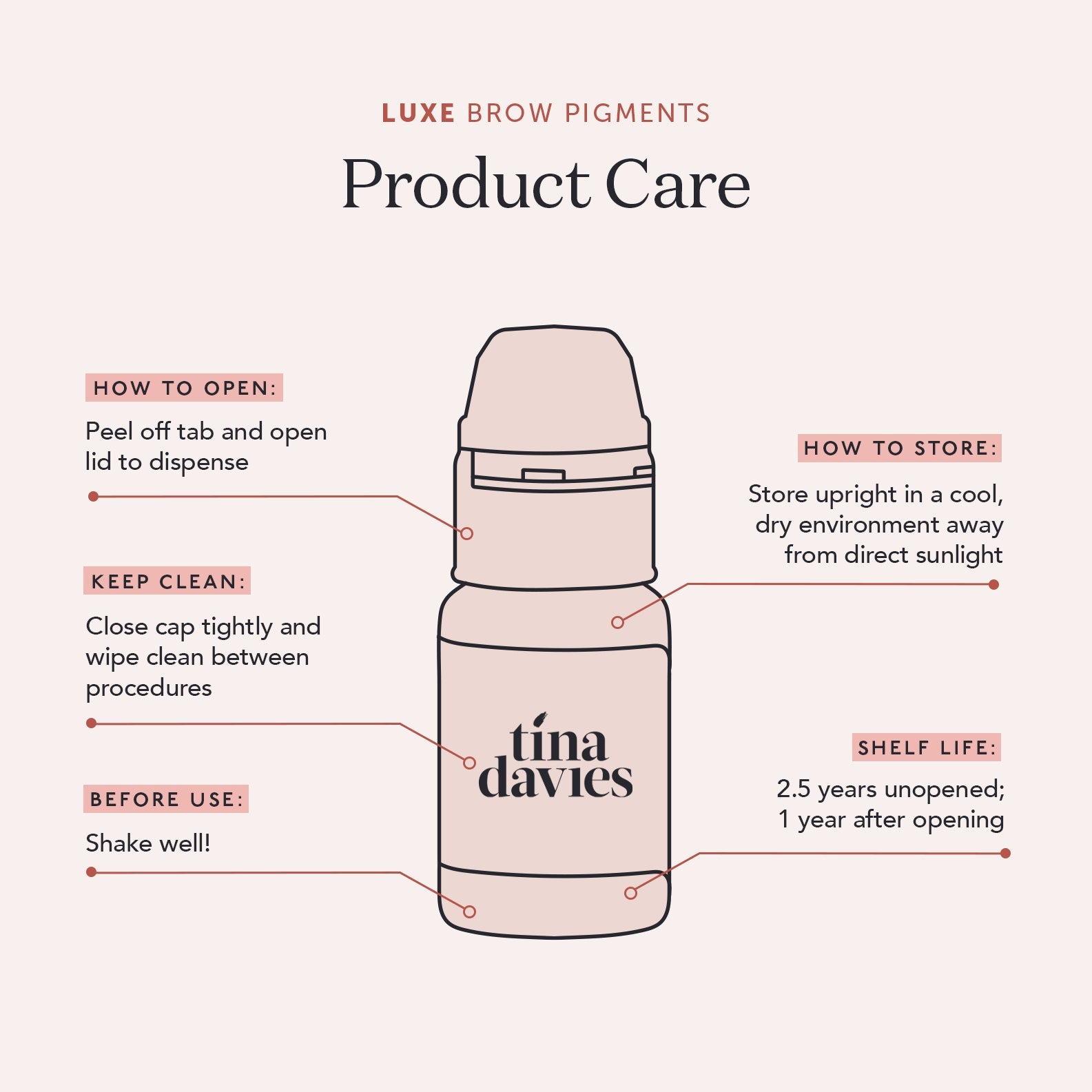 Sunset Brow Pigments LUXE - Tina Davies Professional