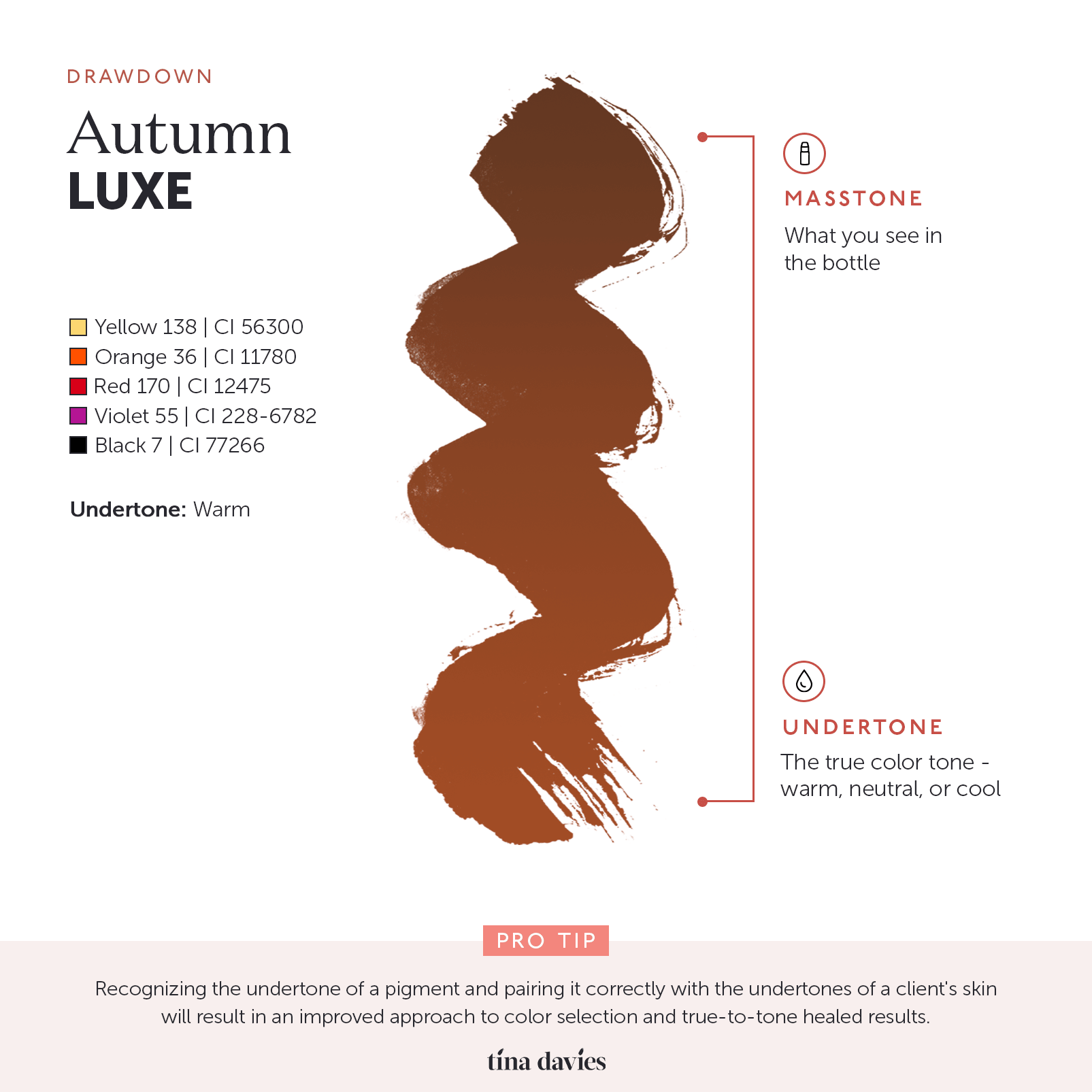 Sunset Brow Pigments LUXE - Tina Davies Professional