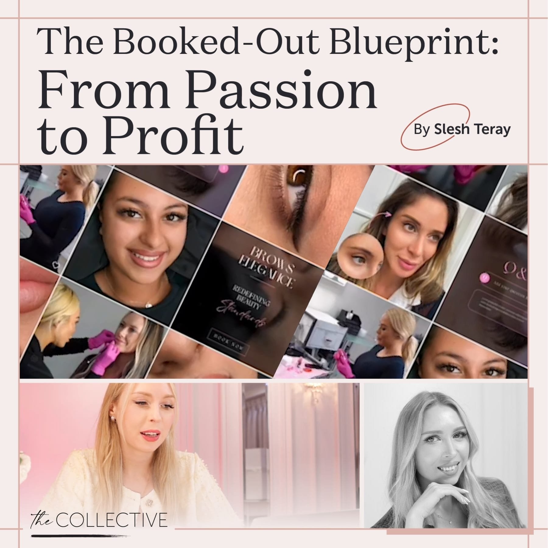 The Booked - Out Blueprint: From Passion to Profit by Slesh Teray - Tina Davies Professional