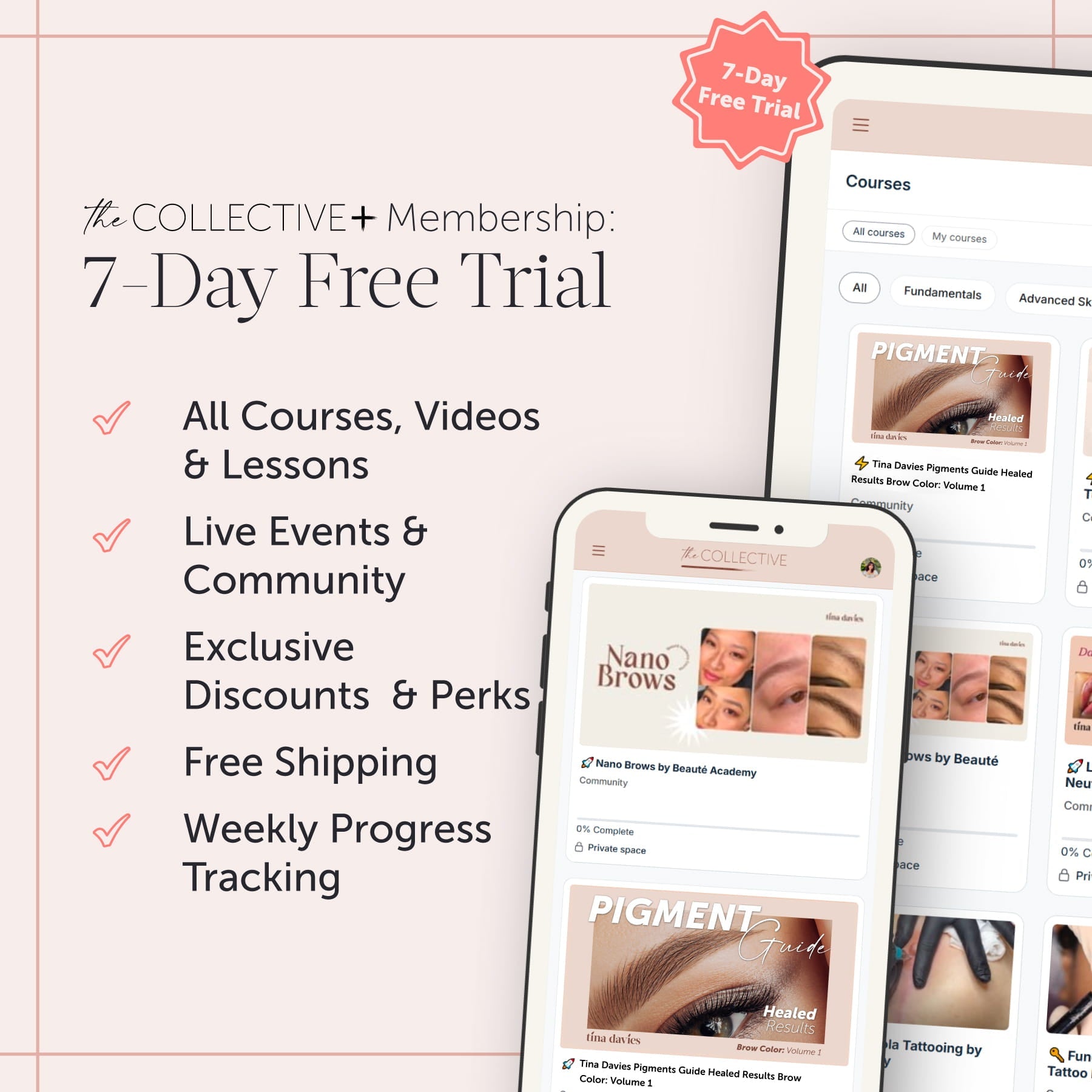 The Collective+ Membership: 7 - Day Free Trial - Tina Davies Professional