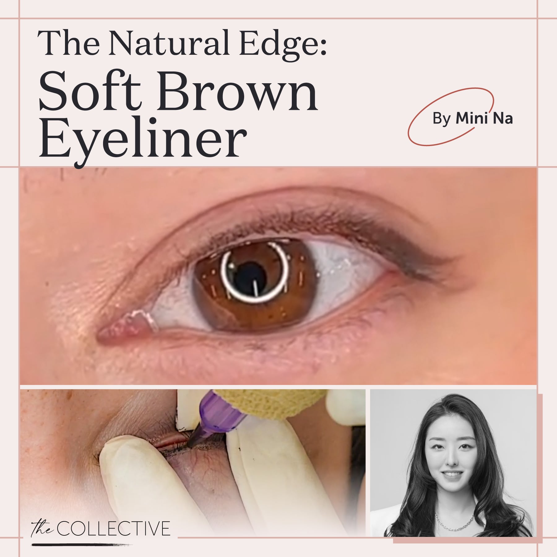 The Natural Edge: Soft Brown Eyeliner by Mini Na - Tina Davies Professional