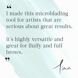 14 Curved Microblade - Monthly Plan - Tina Davies Professional